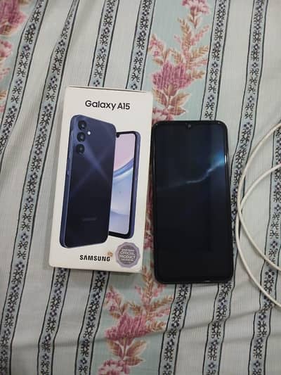 Samsung Mobile A15 brand new Condition just 45k