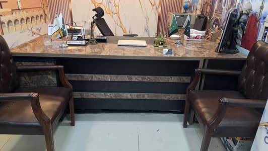 CEO Tables and 3 staff table and 1 table 4 doors