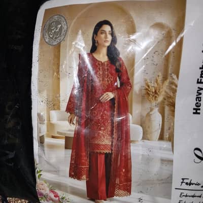 brand new lawn with embroidery working