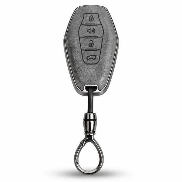 Jetour Dashing Premium TPU Key Cover with Metal Key Chain | Smart Key Case