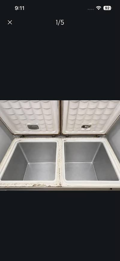 selling double door freezer