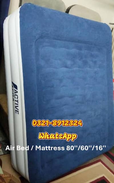 Active Era Queen Size Comfort Plus Air Bed / Mattress 80"x 60"x16"