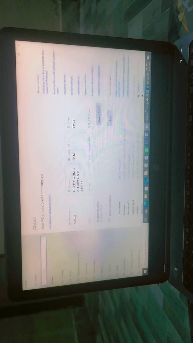 HP corei5vpro 5