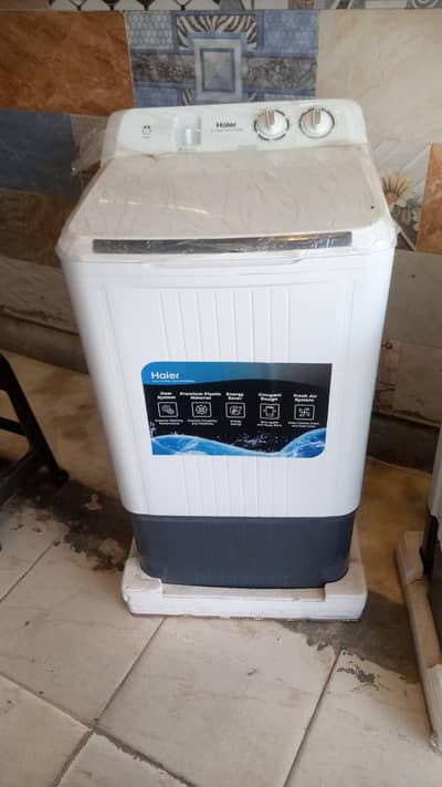 Haier 12 kg full warranty only one time use