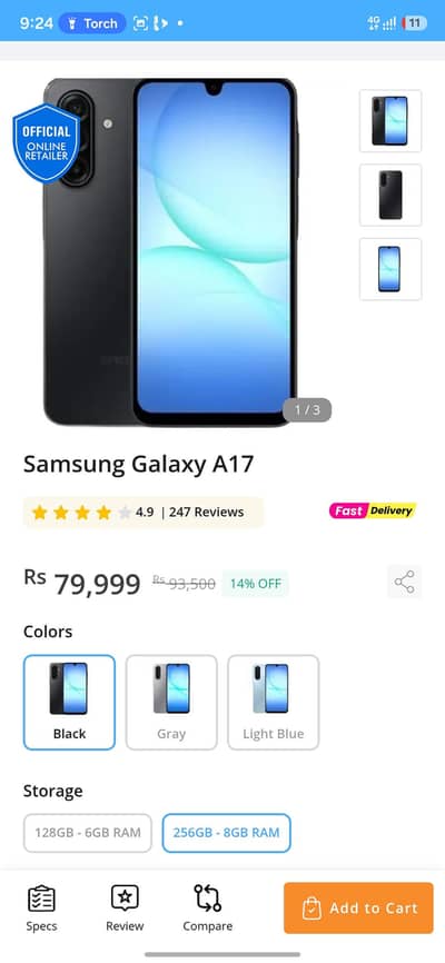 Samsung Mobile A127