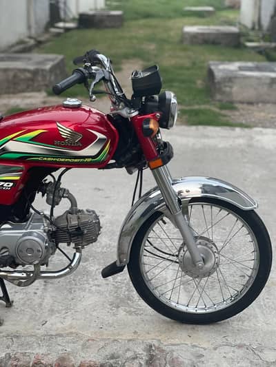Honda cd 70 2022 model genuine