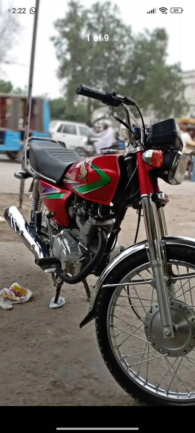 Honda 125 genuine 2013 model urgent sale