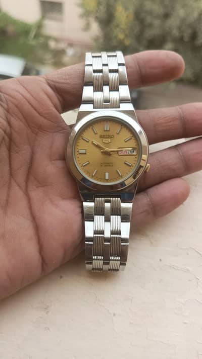 Seiko 5 Made in Japan , purchased from saudia Arabiajewels  Automatic