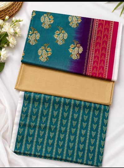 three piece jafrani textile loan