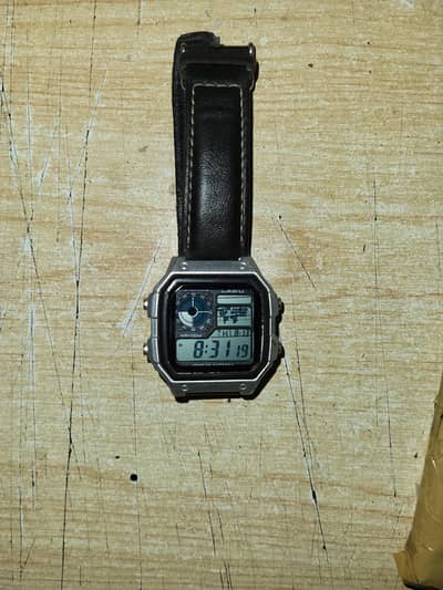 CASIO AE 1200 with world time slighhtly used for sale