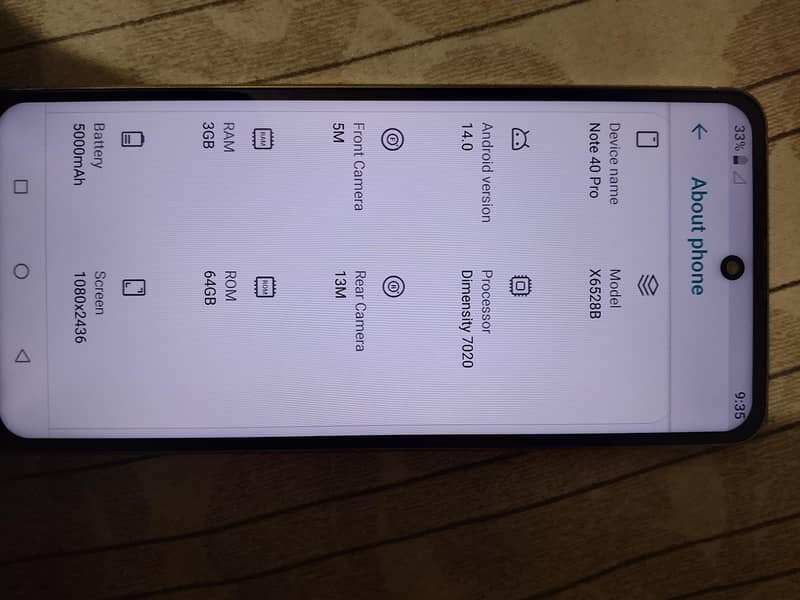 Vtel Note 40 pro 1
