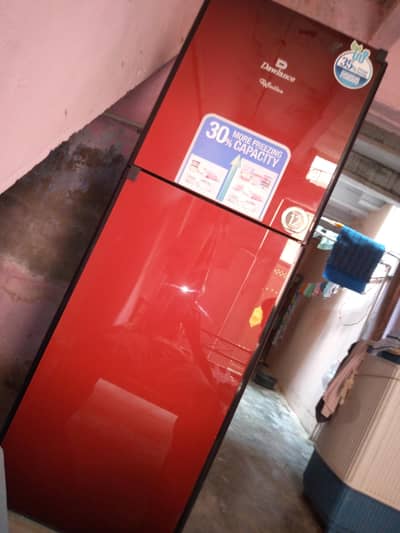 Dawlance 9150Lf Red gradient 2 door fridge chamber gas leak working.