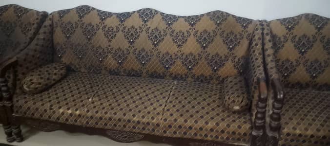 SHESHAM SOFA  5 SEATER FINEST FABRIC MOLTY FOAM SEATS AVILABAL FOR