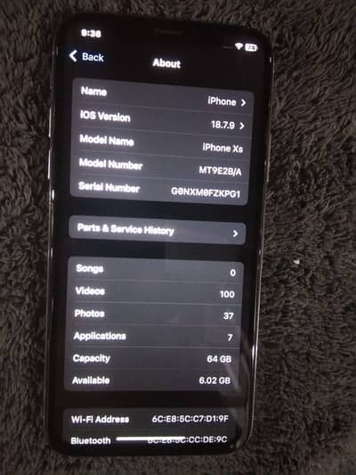 Apple iPhone XS