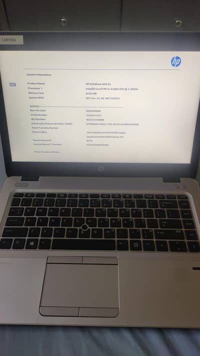 hp 840 g3 core i5 6 generation