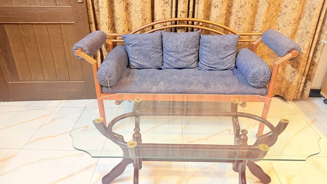Cane sofa set 1