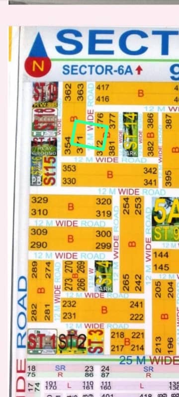 Surjani town sector 5A 400sqyard plot available for sale