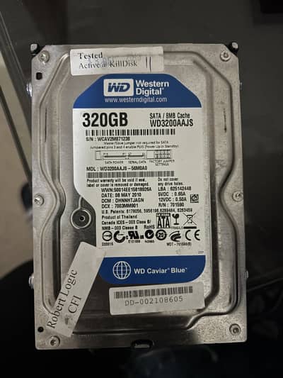 WD Western Digital Desktop Hard Drive HDD 320GB & 250GB