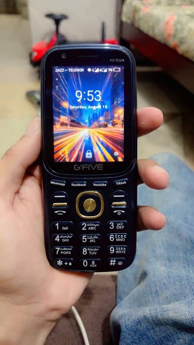 New phone hy 17 month warranty box and charger sath hy bilkul new hy
