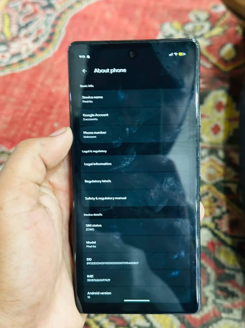 Google Pixel 6a 4