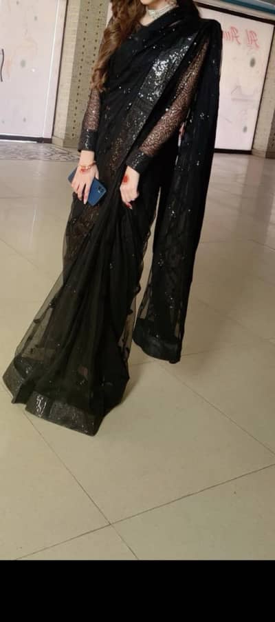 saree party wear