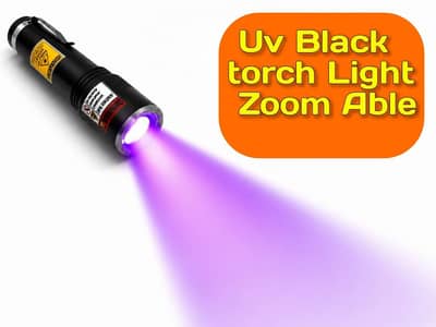 Imported USB Rechargeable Uv Torch Lights