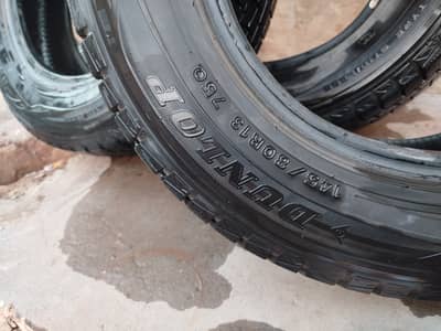 Tyre for sale Dunlop made by Japan size 145 /80 R 13