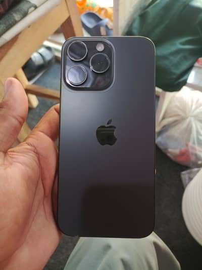 Apple iPhone 15 Pro Max 10 by 10 condition All ok set jv 98 battery