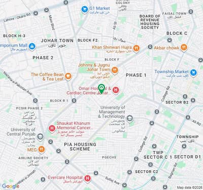 Ground Floor Shop For Sale In Johar Town Facing Global Village | Easy Installments
