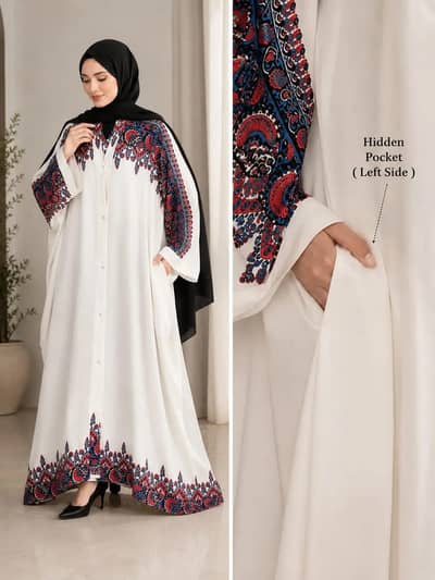 OUTSTANDING WOMEN'S ABAYA FREE HOME DELIVERY