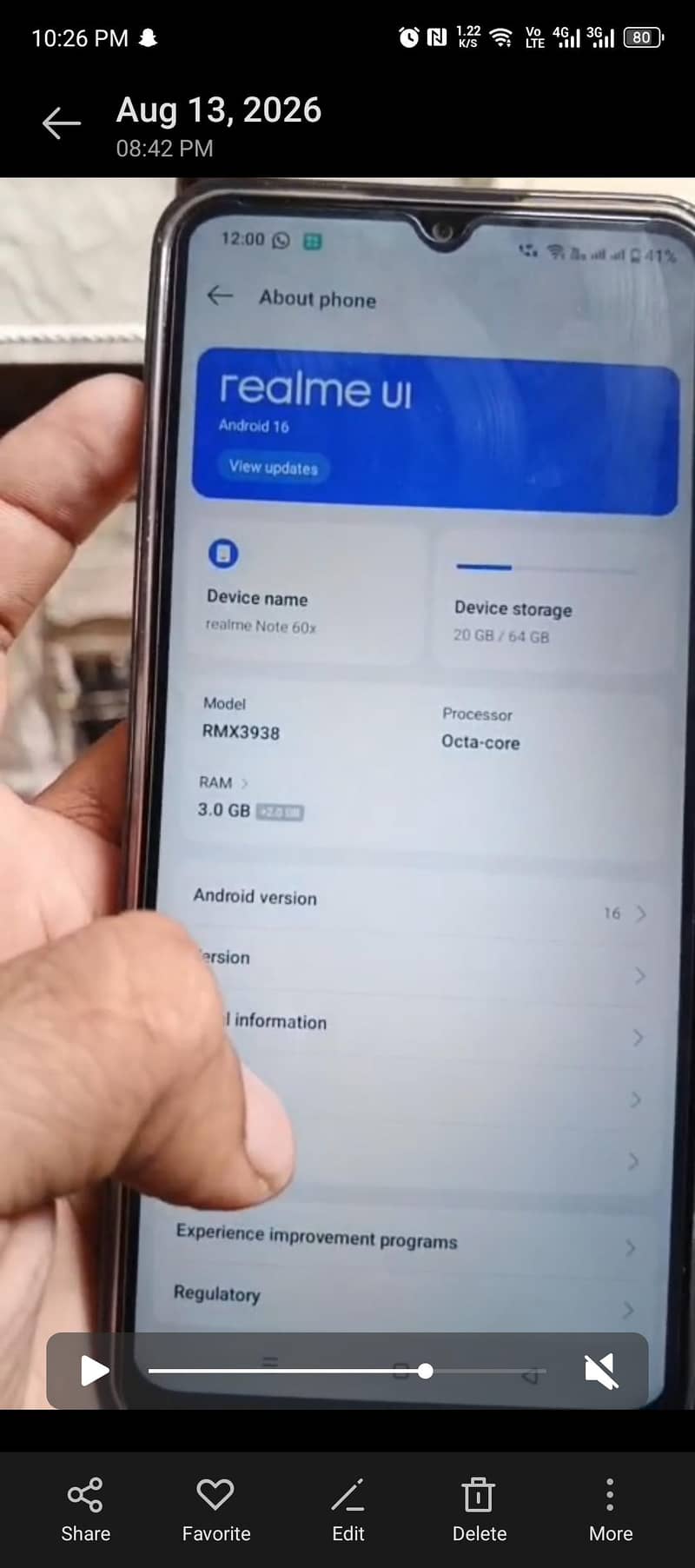 Realme Note 60x 3