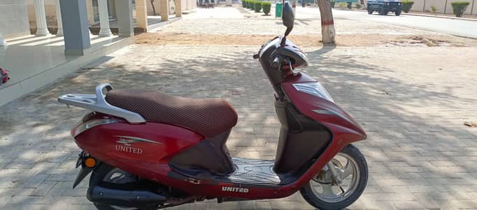 United 100CC Family used Sccoty