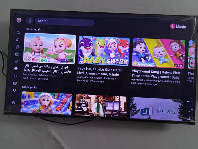 Haier Smart Android LED 40" 0