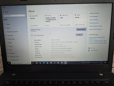 Lenovo ThinkPad T470p – i5 | 8GB RAM | 238GB SSD | 2GB NVIDIA Graphics