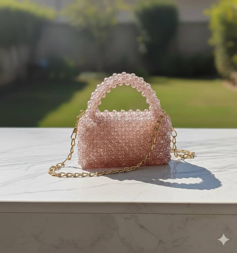 Handmade beaded bag 2