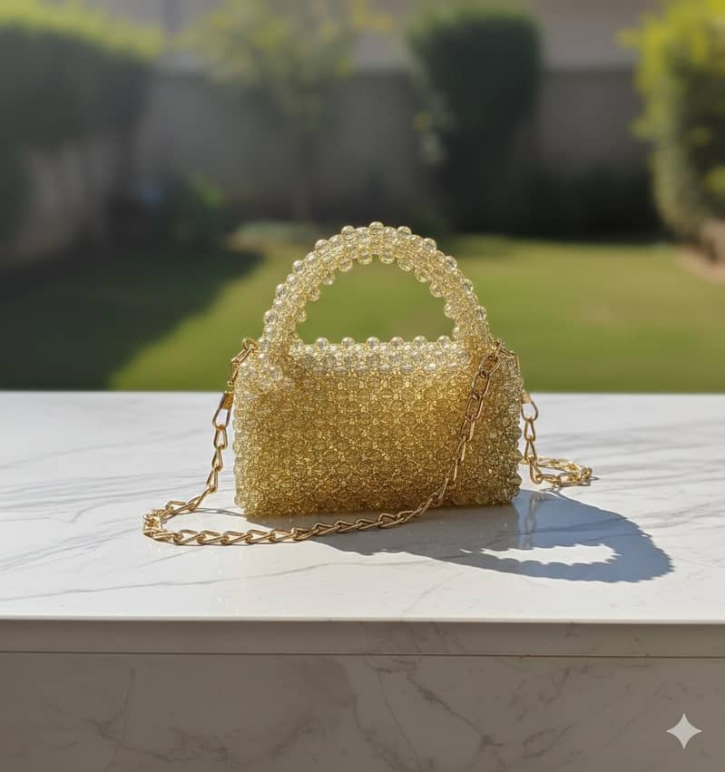 Handmade beaded bag 3