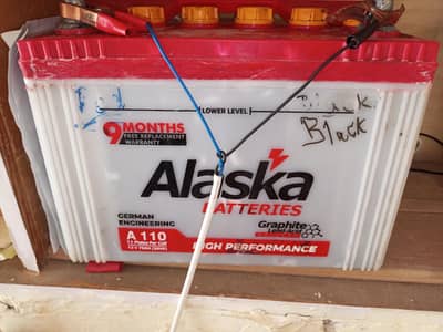 Alaska battery A110 1 month used only