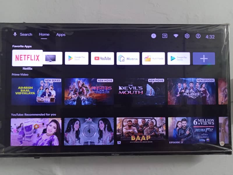 Haier Smart Android LED 40" 6