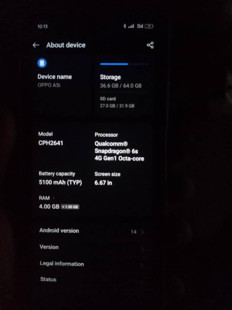OPPO A5i 5