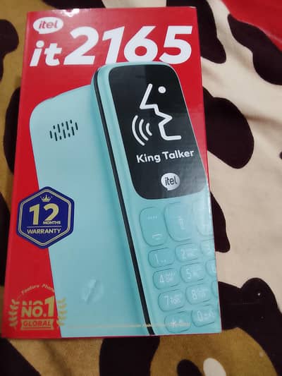 Itel it2165 10 months warranty with box charger