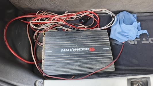 amplifier and Kenwood boofer 03317000742
