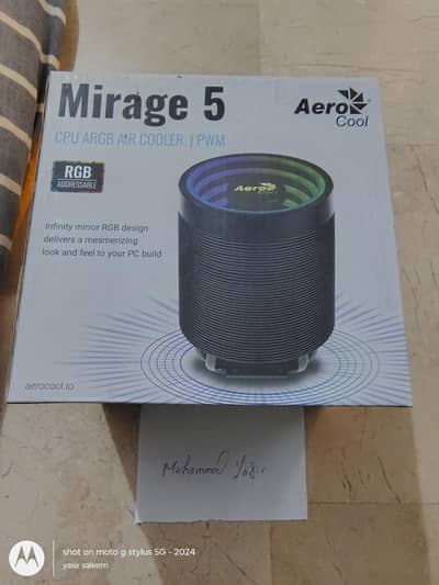 Aerocol Mirage 5 cpu cooler