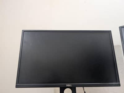 2 Dell monitors