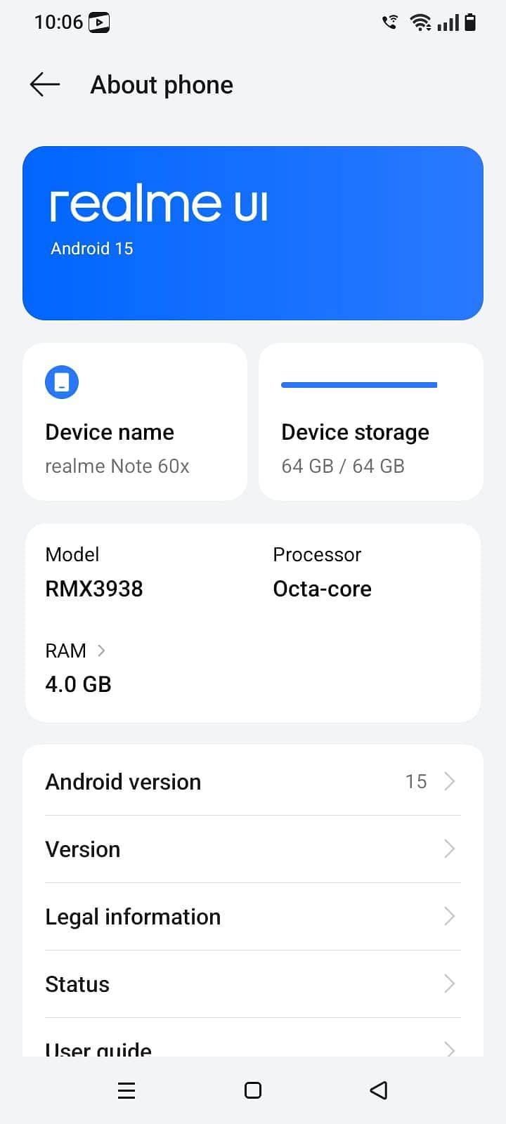 realme note 60x 2