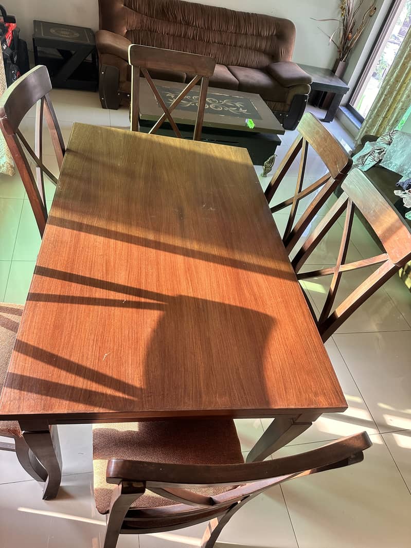 six chair dining table 0