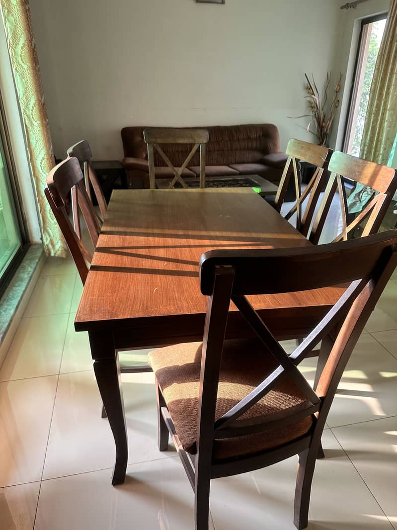 six chair dining table 1