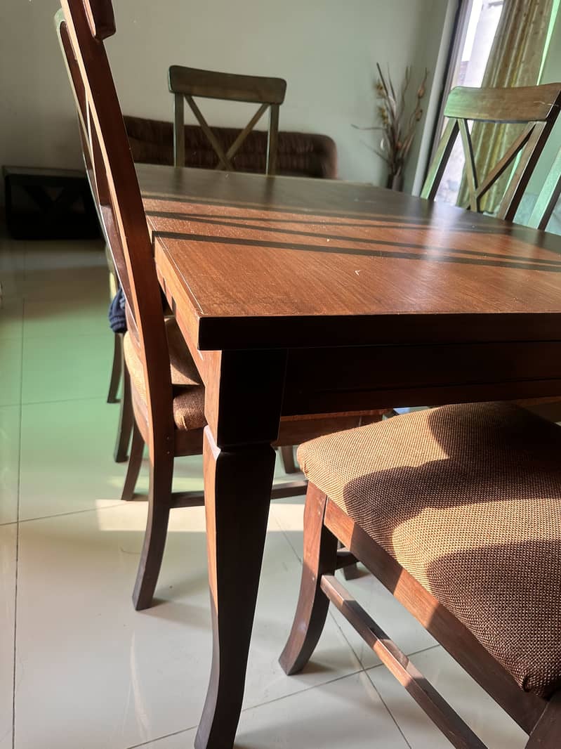 six chair dining table 3