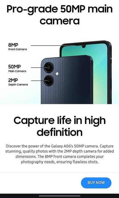 Samsung Mobile A06