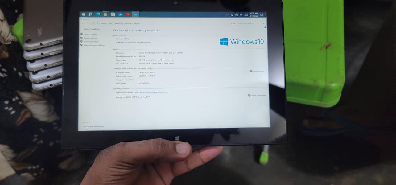 tab asus window 12