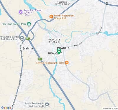 Residential Plot For Sale In New City Phase 2 - Block L Wah